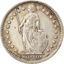 Coin, Switzerland, Franc, 1921, Bern, EF(40-45), Silver, KM:24