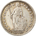 Coin, Switzerland, Franc, 1921, Bern, EF(40-45), Silver, KM:24