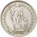 Coin, Switzerland, Franc, 1940, EF(40-45), Silver, KM:24