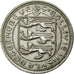 Monnaie, Guernsey, Elizabeth II, 10 New Pence, 1968, TTB+, Copper-nickel, KM:24