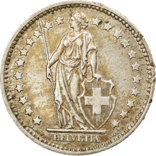 Coin, Switzerland, Franc, 1956, EF(40-45), Silver, KM:24