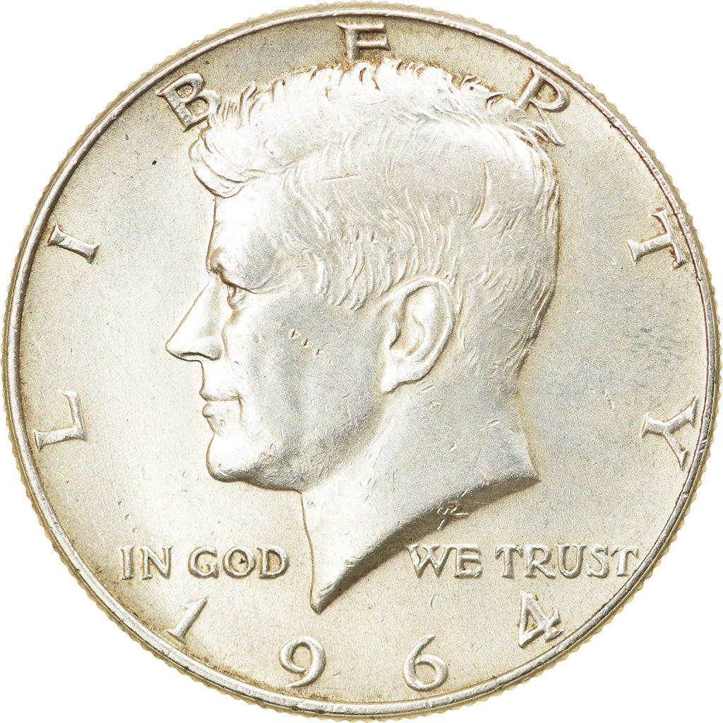 Moneta, Stati Uniti, Kennedy Half Dollar, Half Dollar, 1964, U.S. Mint