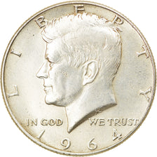 Moneta, Stati Uniti, Kennedy Half Dollar, Half Dollar, 1964, U.S. Mint