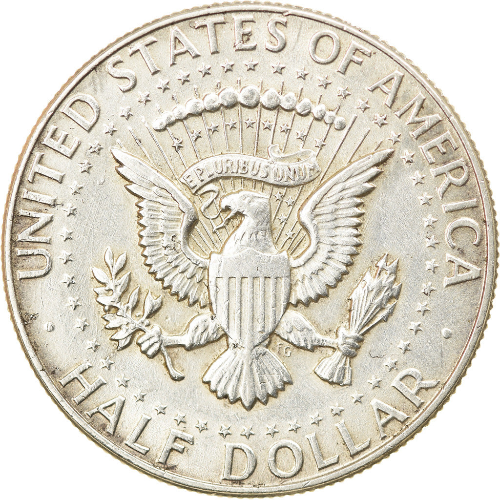 Coin, United States, Kennedy Half Dollar, Half Dollar, 1964, U.S. Mint