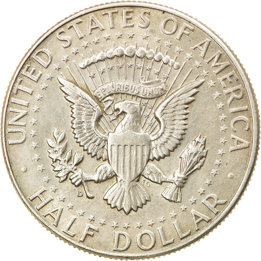Coin, United States, Kennedy Half Dollar, Half Dollar, 1964, U.S. Mint