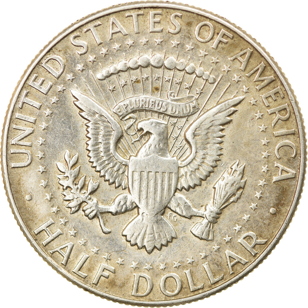 Coin, United States, Kennedy Half Dollar, Half Dollar, 1968, U.S. Mint, Denver
