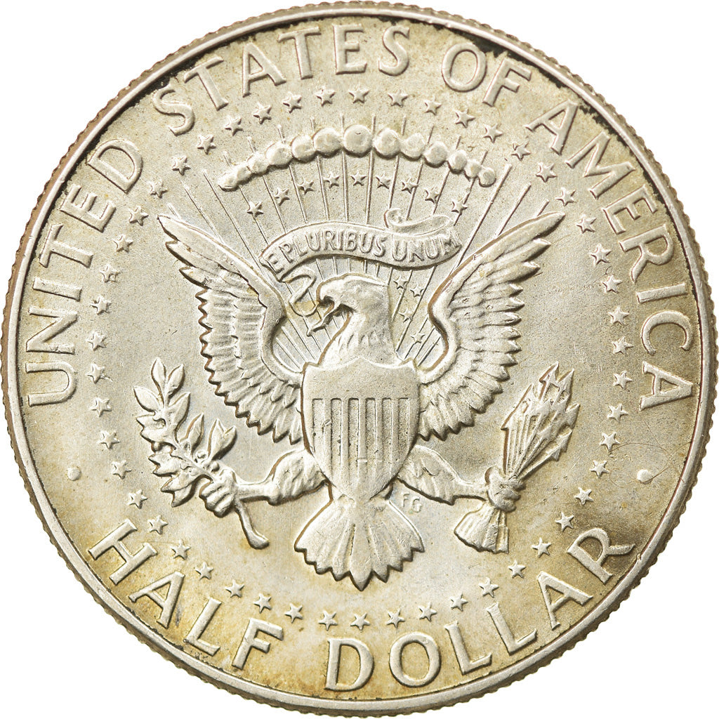 Coin, United States, Kennedy Half Dollar, Half Dollar, 1968, U.S. Mint, Denver