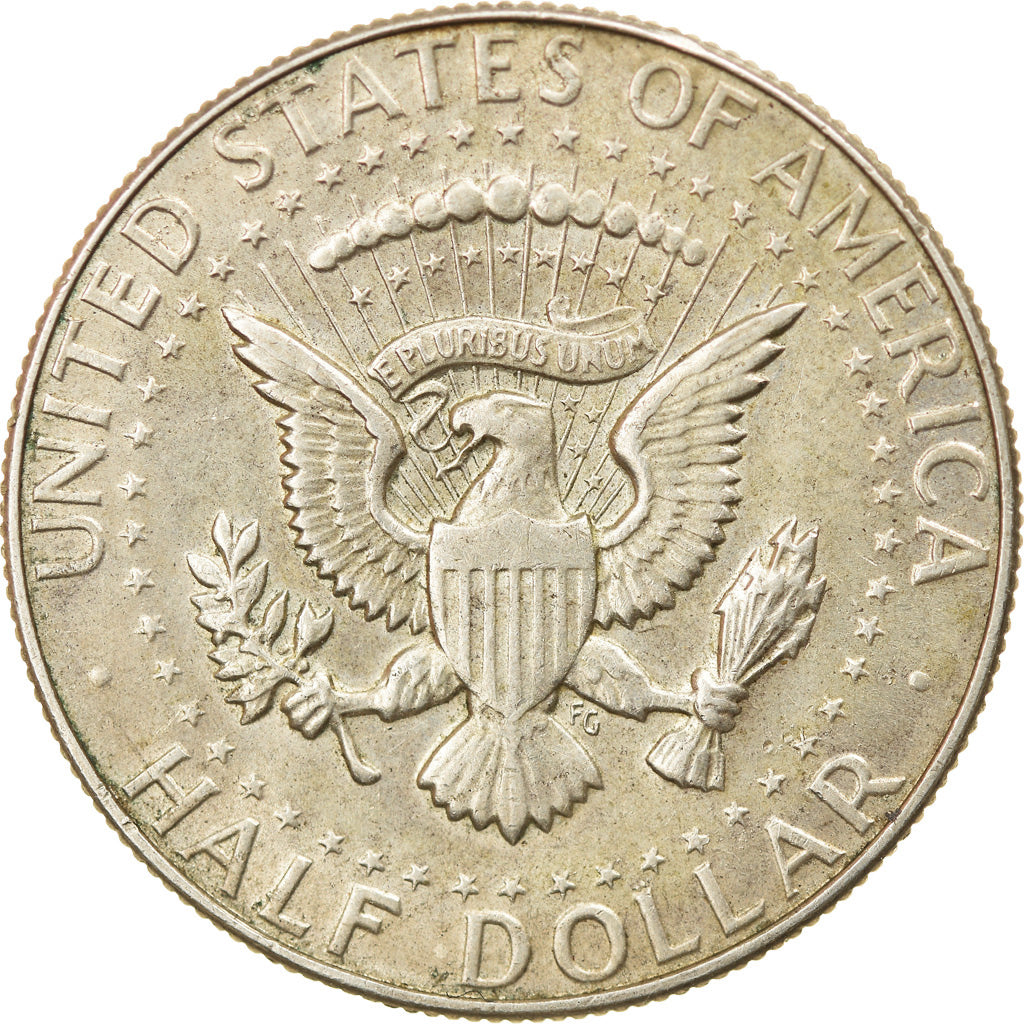 Coin, United States, Kennedy Half Dollar, Half Dollar, 1969, U.S. Mint, Denver
