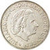 Coin, Netherlands, Juliana, 2-1/2 Gulden, 1959, EF(40-45), Silver, KM:185