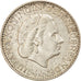 Coin, Netherlands, Juliana, Gulden, 1955, EF(40-45), Silver, KM:184