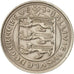 Guernsey, Elizabeth II, 5 New Pence, 1968, SS+, Copper-nickel, KM:23