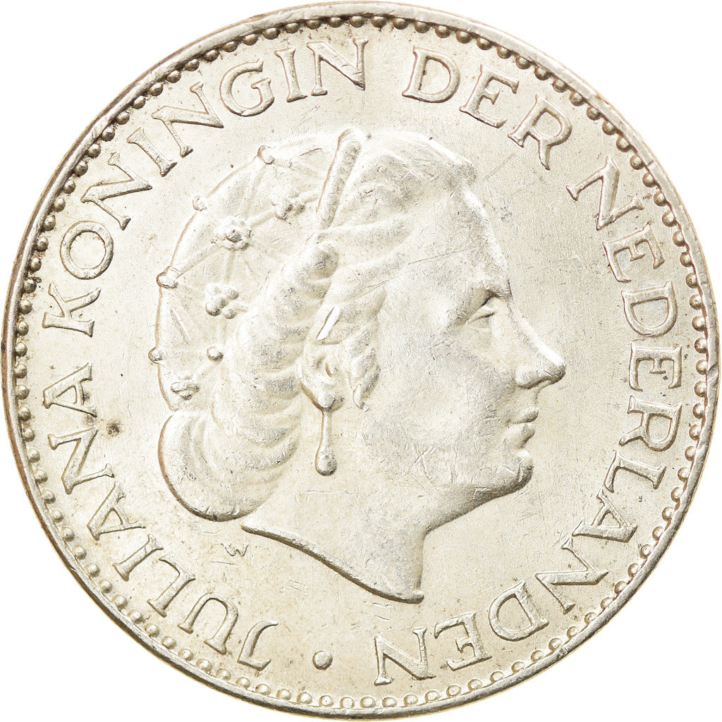 Monnaie, Pays-Bas, Juliana, Gulden, 1964, TTB+, Argent, KM:184