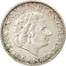 Coin, Netherlands, Juliana, Gulden, 1966, EF(40-45), Silver, KM:184