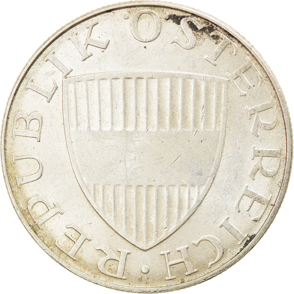 Coin, Austria, 10 Schilling, 1970, EF(40-45), Silver, KM:2882