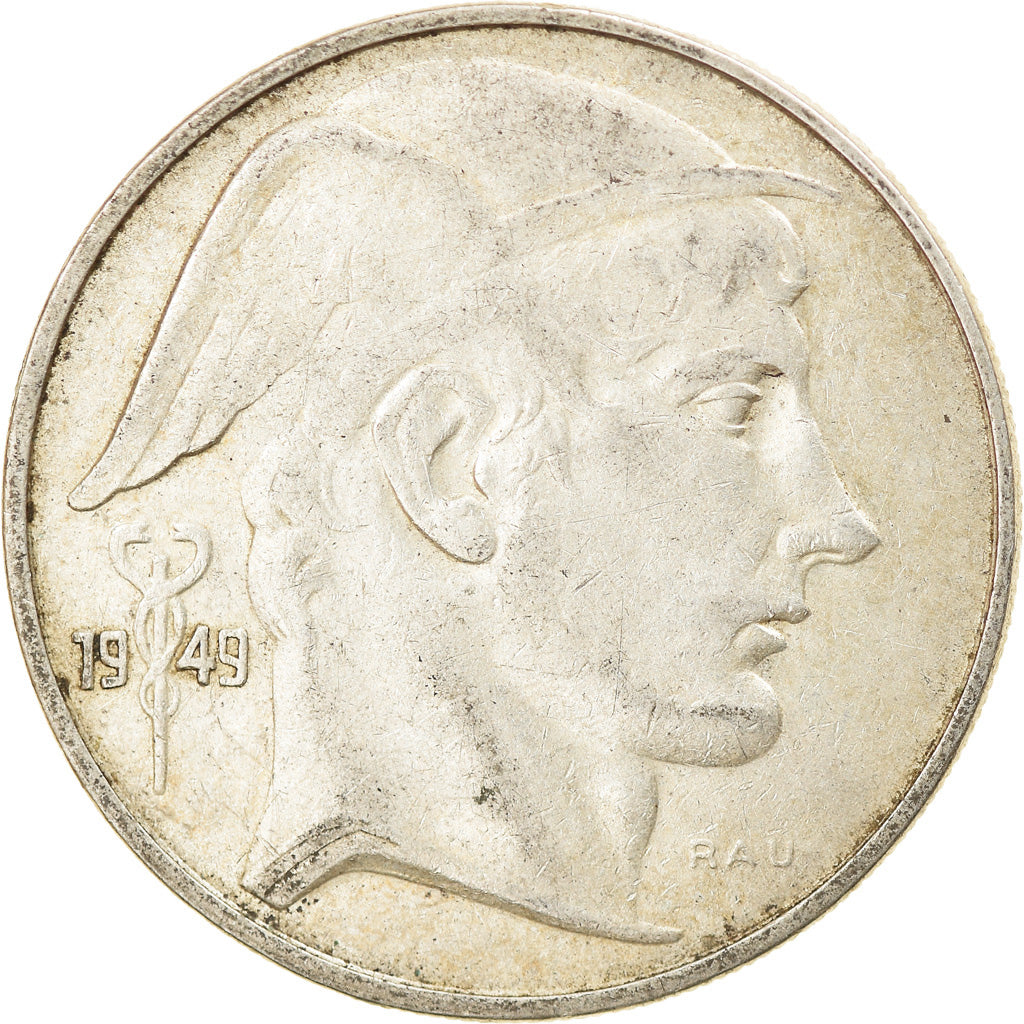 Coin, Belgium, Régence Prince Charles, 20 Francs, 20 Frank, 1949, EF(40-45)