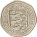 Guernsey, Elizabeth II, 20 Pence, 1982, AU(50-53), Copper-nickel, KM:38