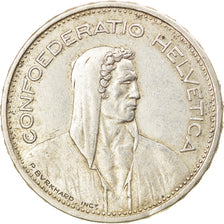 Coin, Switzerland, 5 Francs, 1939, Bern, EF(40-45), Silver, KM:40