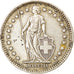 Coin, Switzerland, 2 Francs, 1931, Bern, EF(40-45), Silver, KM:21