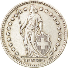 Coin, Switzerland, 2 Francs, 1937, Bern, EF(40-45), Silver, KM:21