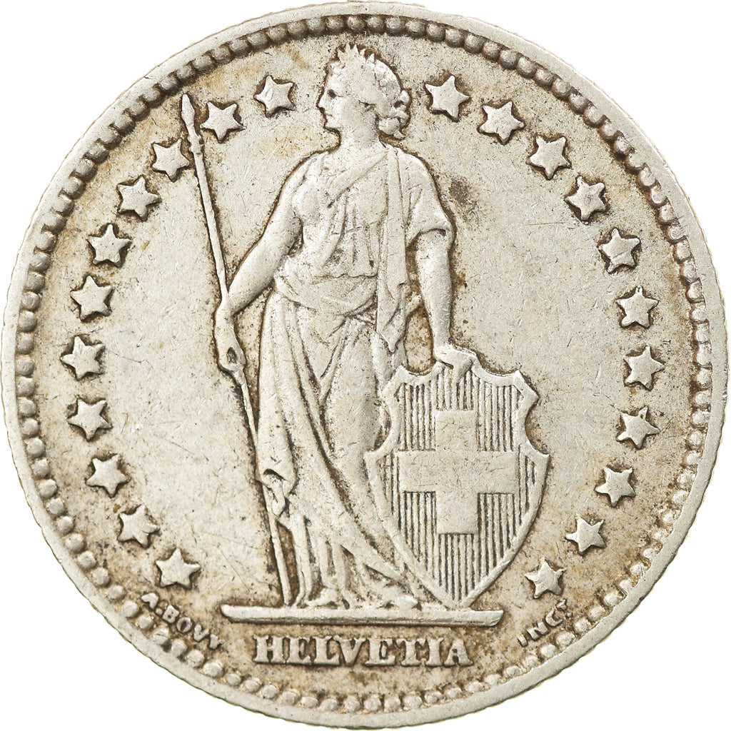 Coin, Switzerland, Franc, 1905, Bern, EF(40-45), Silver, KM:24