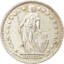 Moeda, Suíça, Franc, 1959, AU(50-53), Prata, KM:24