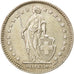 Coin, Switzerland, Franc, 1963, Bern, EF(40-45), Silver, KM:24