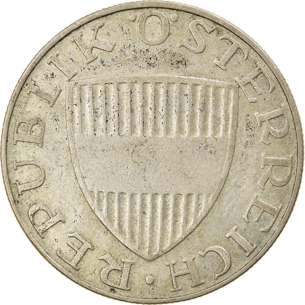 Moneta, Austria, 10 Schilling, 1958, MB+, Argento, KM:2882