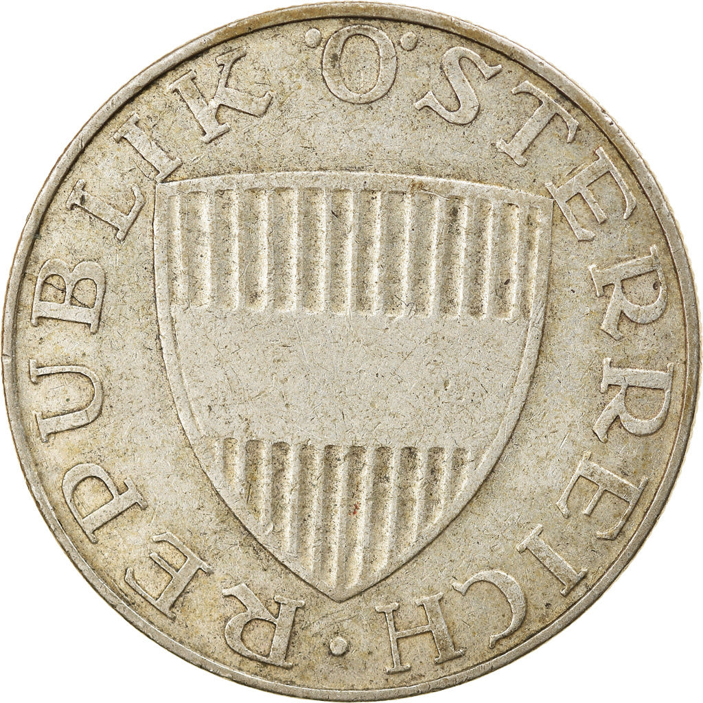 Moneta, Austria, 10 Schilling, 1958, MB+, Argento, KM:2882
