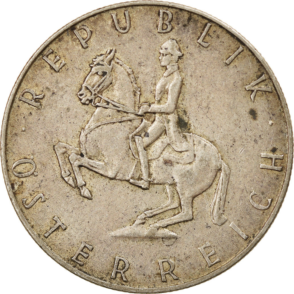 Moneta, Austria, 5 Schilling, 1961, MB+, Argento, KM:2889