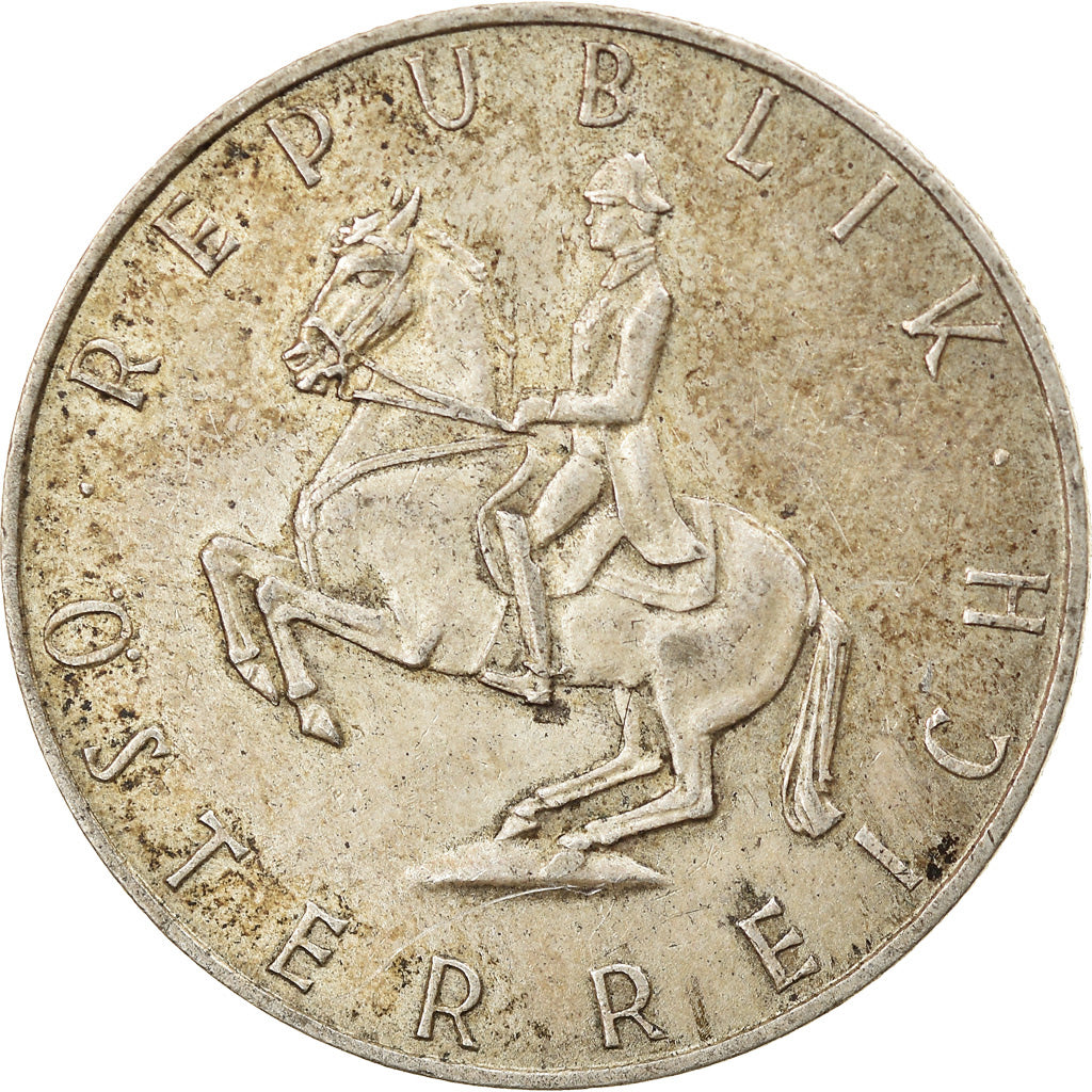 Moneda, Austria, 5 Schilling, 1963, MBC, Plata, KM:2889