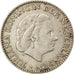 Coin, Netherlands, Juliana, Gulden, 1954, EF(40-45), Silver, KM:184