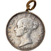 Reino Unido, medalla, Queen Victoria, 1853, BC+, Bronce plateado