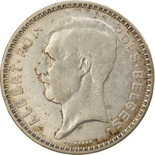 Coin, Belgium, 20 Francs, 20 Frank, 1934, EF(40-45), Silver, KM:103.1