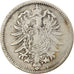 Moneta, NIEMCY - IMPERIUM, Wilhelm I, Mark, 1875, Berlin, EF(40-45), Srebro