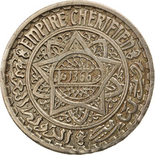 Coin, Morocco, Mohammed V, 20 Francs, AH 1366/1946, Paris, EF(40-45)