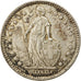 Coin, Switzerland, Franc, 1914, Bern, AU(50-53), Silver, KM:24