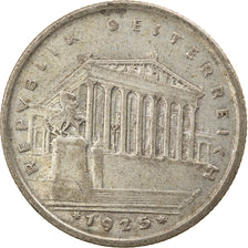 Moneta, Austria, Schilling, 1925, MB+, Argento, KM:2840