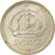 Moneda, Suecia, Gustaf V, 25 Öre, 1949, MBC, Plata, KM:816