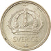 Moneta, Szwecja, Gustaf V, 25 Öre, 1949, EF(40-45), Srebro, KM:816