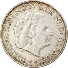 Coin, Netherlands, Gulden, 1963, EF(40-45), Silver, KM:184