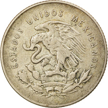 Coin, Mexico, 25 Centavos, 1950, Mexico City, EF(40-45), Silver, KM:443