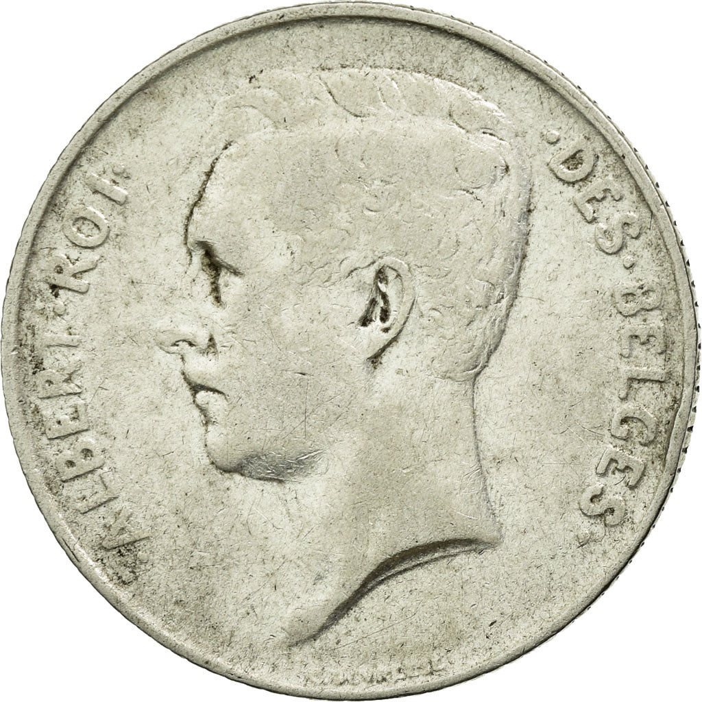 Münze, Belgien, Franc, 1911, SS, Silber, KM:72