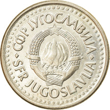 Münze, Jugoslawien, 2 Dinara, 1991, SS, Copper-Nickel-Zinc, KM:143