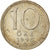 Moneta, Szwecja, Gustaf V, 10 Öre, 1945, EF(40-45), Srebro, KM:813