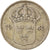 Moneda, Suecia, Gustaf V, 10 Öre, 1941, MBC, Plata, KM:780