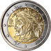 Italy, 2 Euro, 2015, MS(63), Bi-Metallic, KM:New