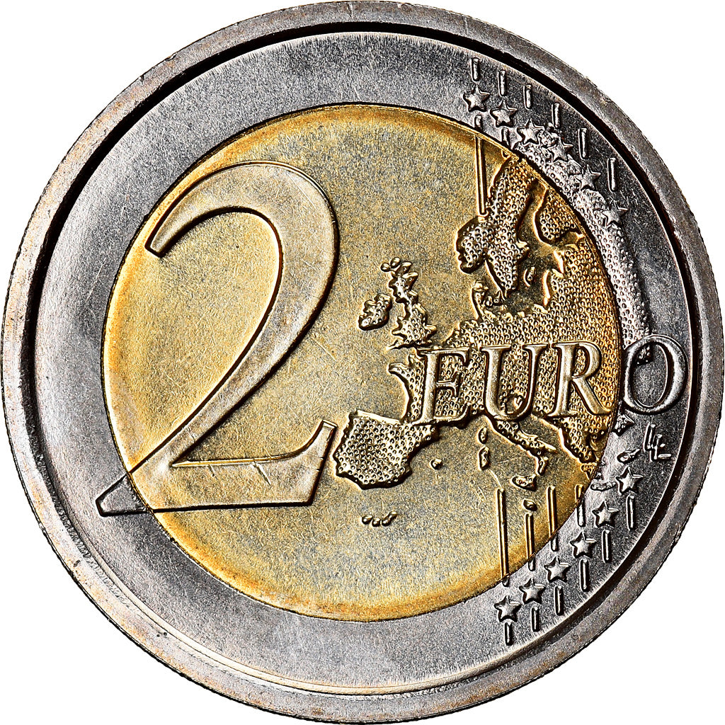 Italy, 2 Euro, 2015, MS(63), Bi-Metallic, KM:New
