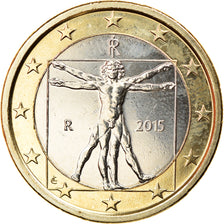 Italy, Euro, 2015, MS(63), Bi-Metallic, KM:New