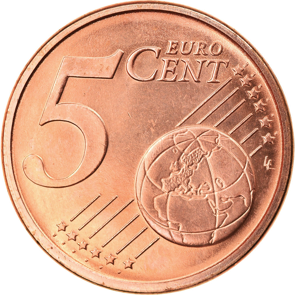 Italy, 5 Euro Cent, 2015, MS(63), Copper Plated Steel, KM:New