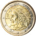 Italy, 2 Euro, 2016, MS(63), Bi-Metallic, KM:New
